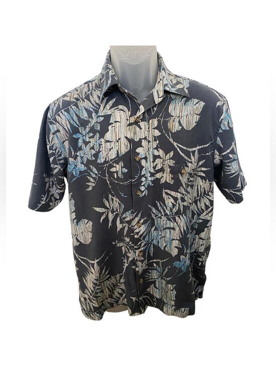 Other - ONO & COMPANY 70% Silk Aloha Hawaiian Floral Shirt Men S Small